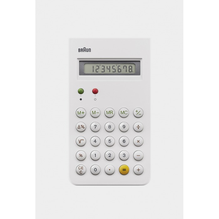 Braun Calculator White