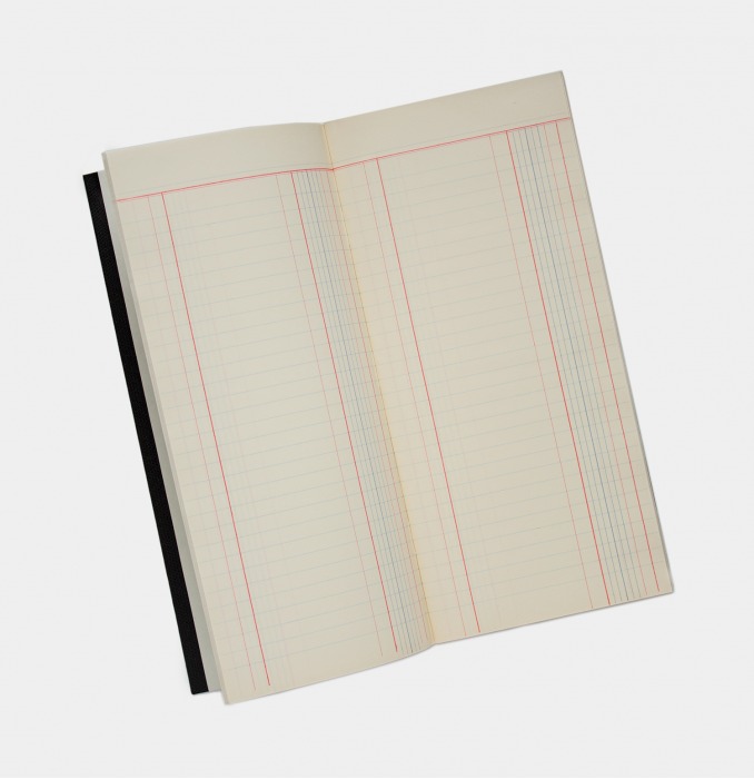 Vintage Accountant’s Notebook
